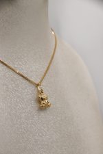 اویز طلا طرح خرس - Image 2