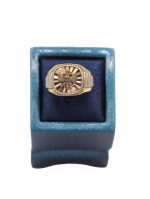 انگشتر مردانه طرح تزار - Image 2