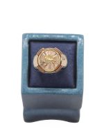 انگشتر طرح شیر و خورشید - Image 2