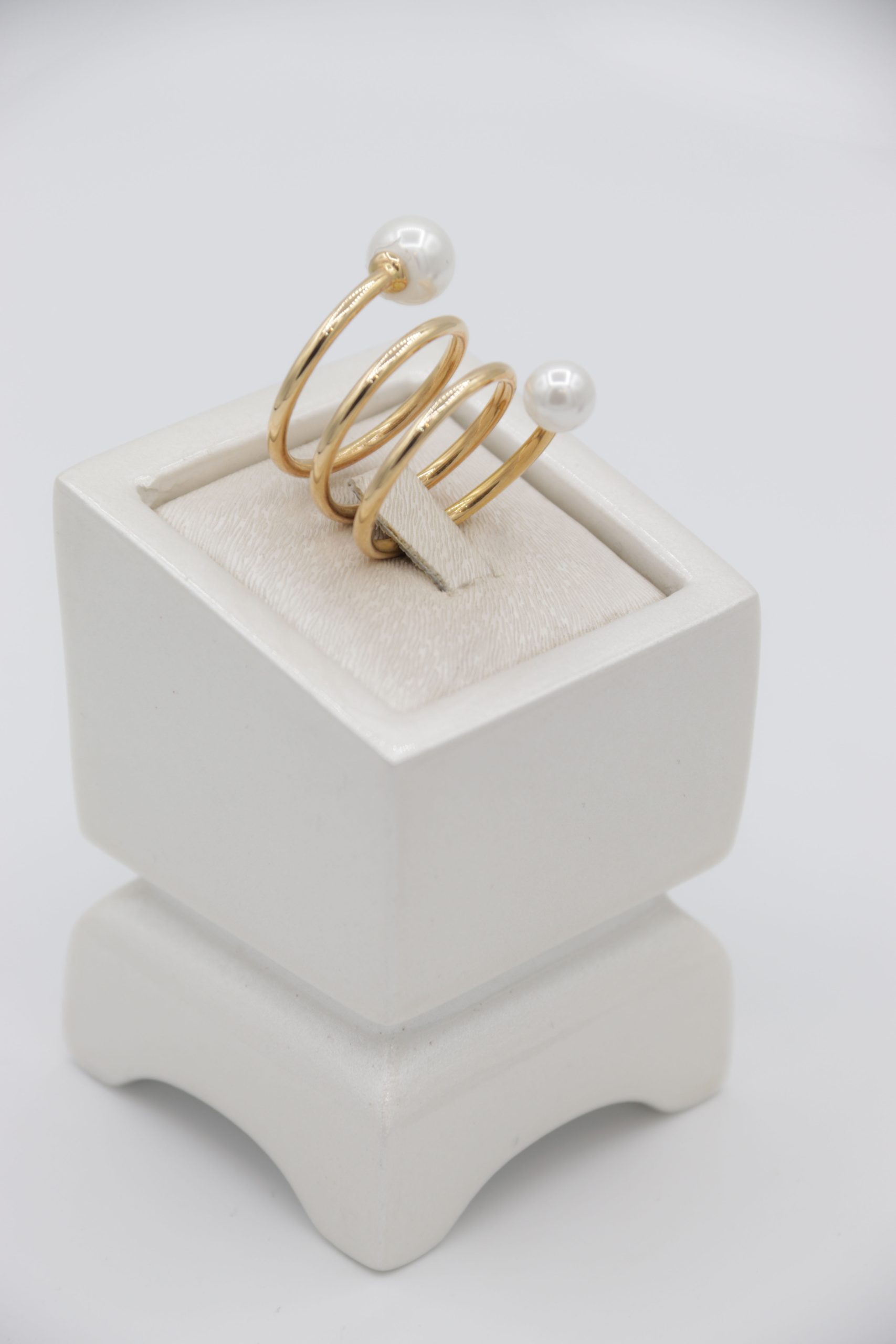 IMG_6467 copy انگشتر مروارید 3رج - Image 1