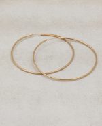 گوشواره حلقه ای آینه ای - Image 2