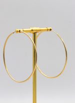 گوشواره حلقه ای آینه ای