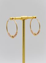 گوشواره حلقه ای البرناردو 9 گوی