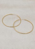 گوشواره حلقه ای آینه ای - Image 2