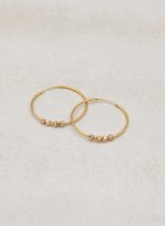 گوشواره حلقه ای البرناردو 4 گوی - Image 2