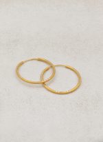 گوشواره حلقه ای طرح زیرخاکی - Image 2