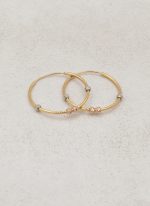 گوشواره حلقه ای البرناردو 4 گوی - Image 2