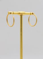 گوشواره حلقه ای زیرخاکی ساده