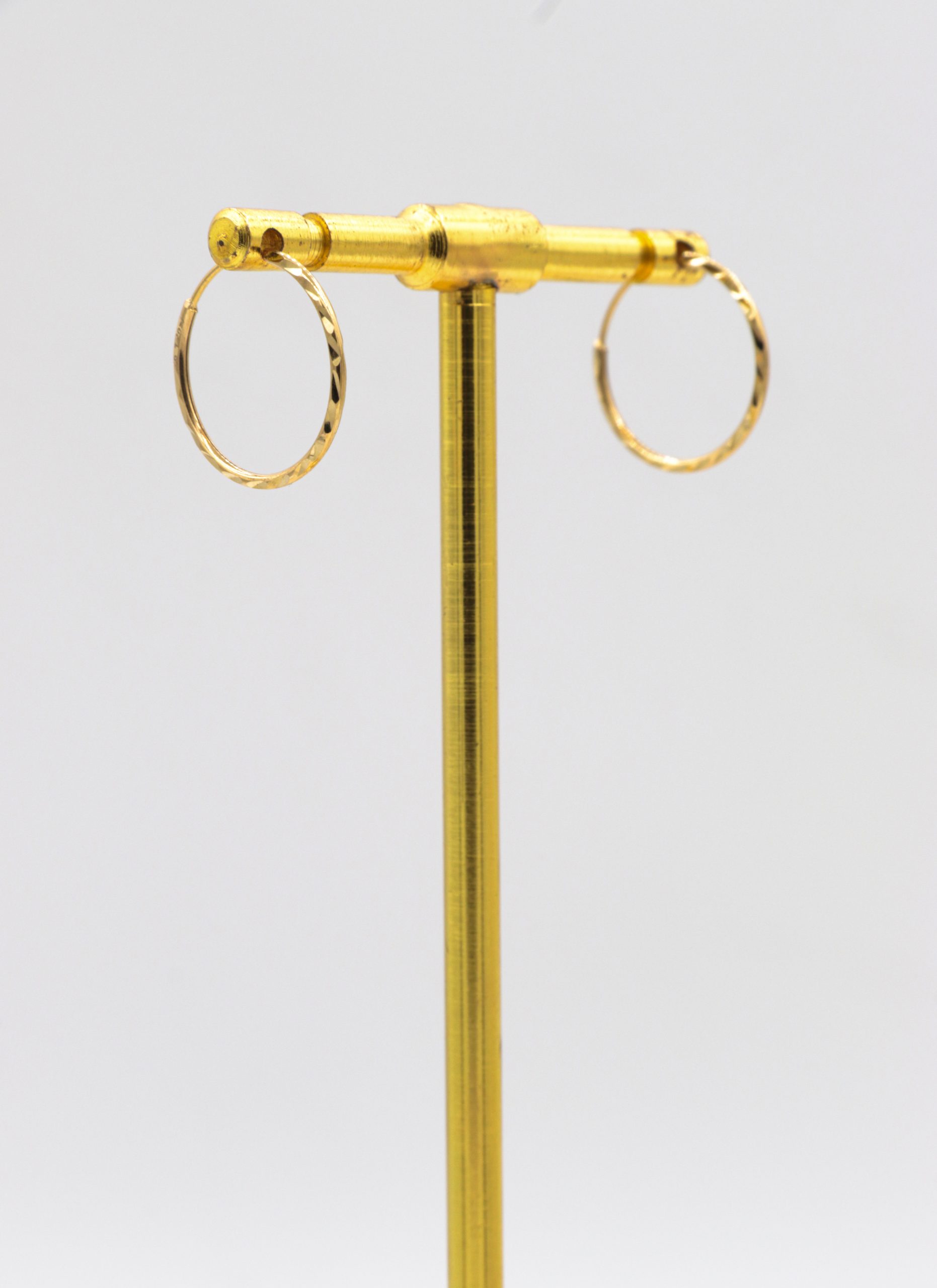 IMG_6696 copy گوشواره حلقه ای تراش خورده - Image 1