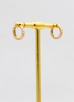 گوشواره تراش خورده امگا