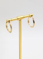 گوشواره آینه ای زاویه دار