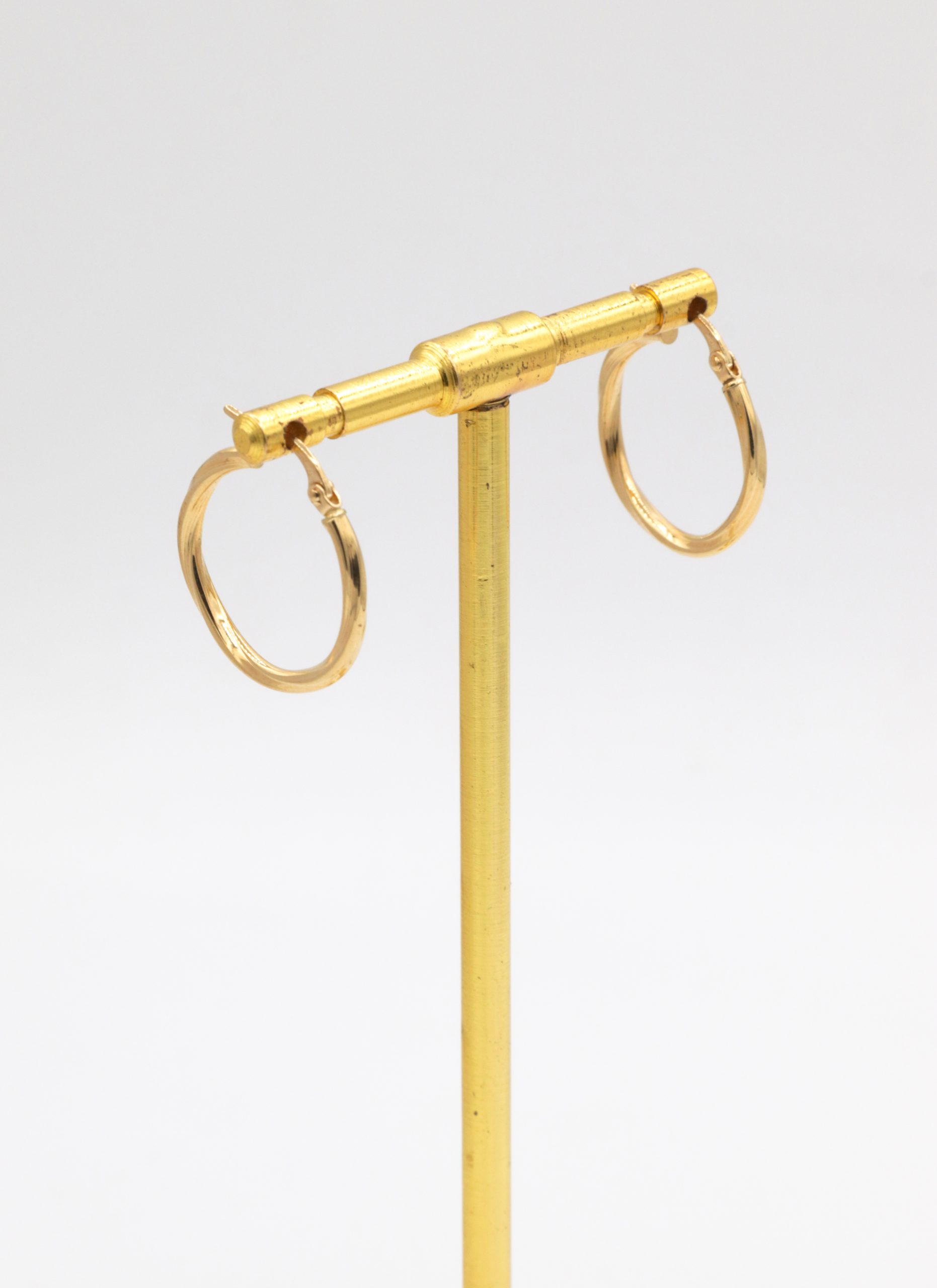 IMG_6749 copy گوشواره حلقه ای پیچ اکسترا - Image 1