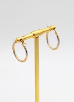 گوشواره دورنگ سایز بزرگ