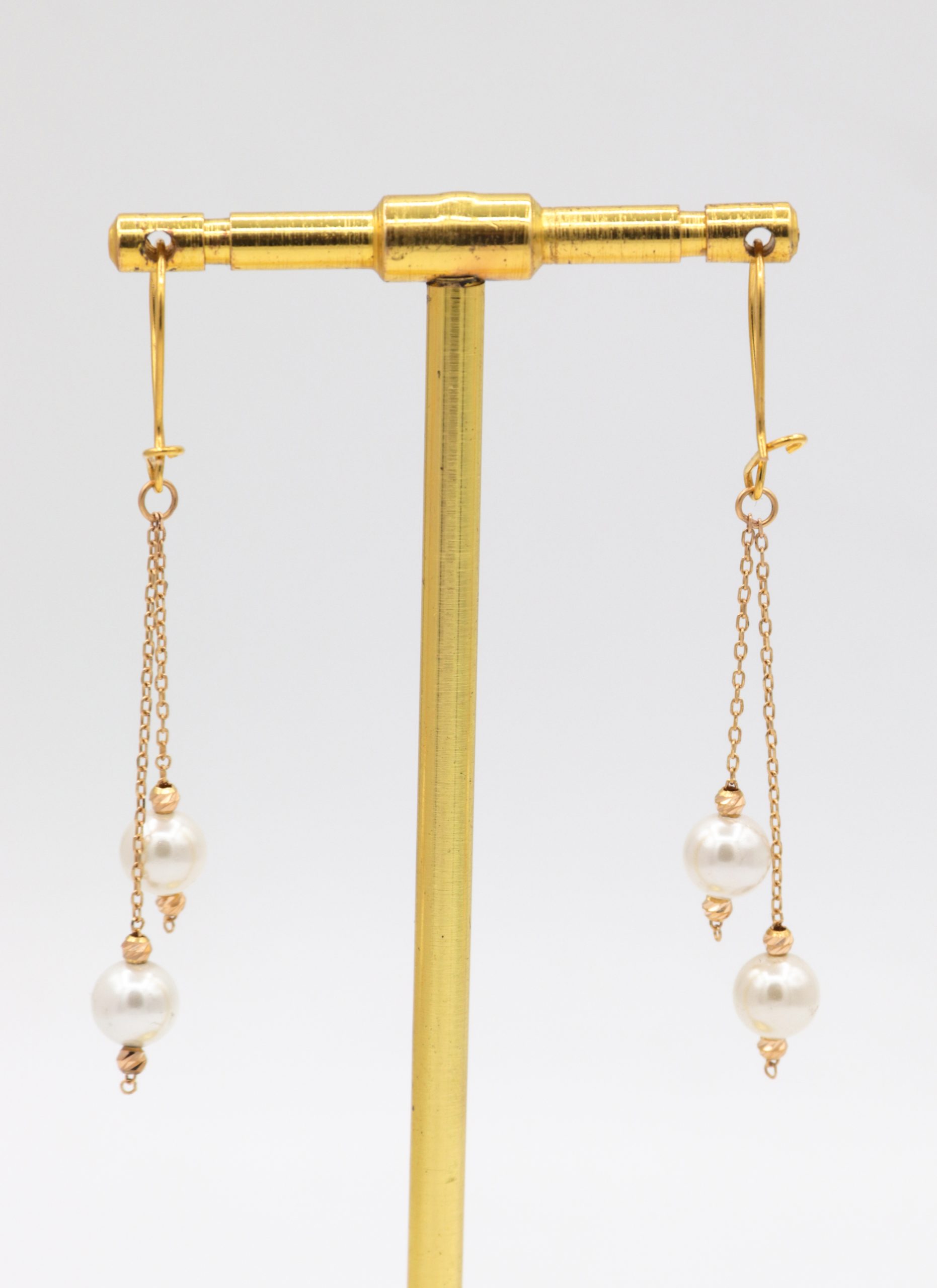 IMG_6836 copy گوشواره آویز مروارید - Image 1