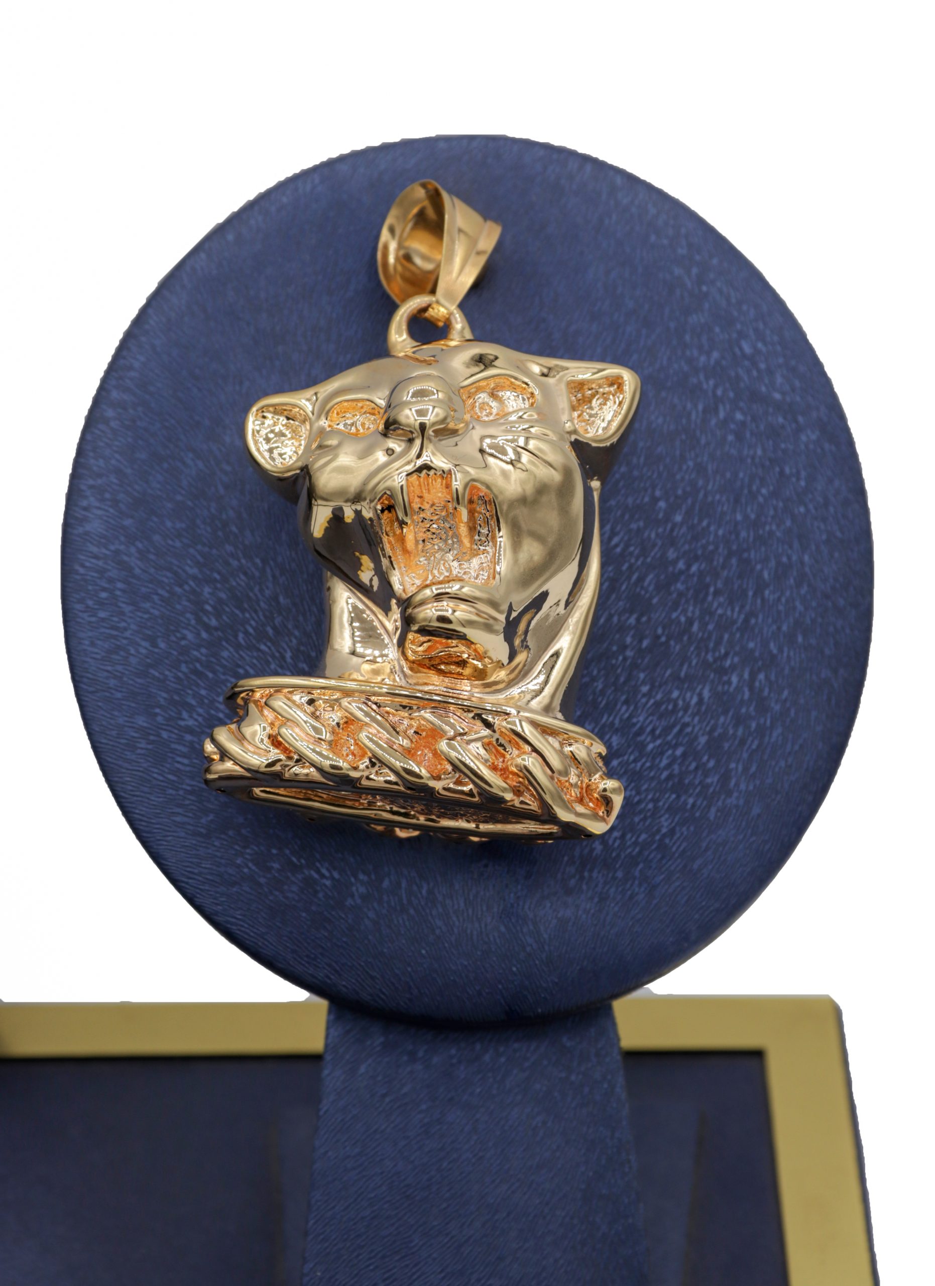 IMG_6868 copy اویز طلا شیر - Image 1