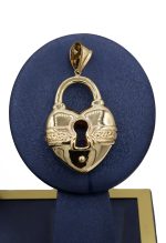 اویز طلا قفل