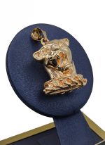 اویز طلا شیر - Image 2