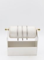 دستبند کشی سفید (ضخامت باریک)