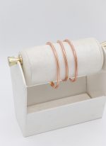 دستبند کشی رزگلد (ضخامت باریک) - Image 2