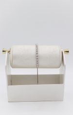 دستبند کراواتی البرناردو سفید