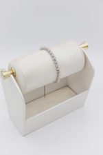 دستبند کراواتی البرناردو سفید - Image 2