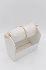 دستبند کراواتی البرناردو ریز زرد - Image 2