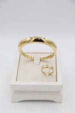 ست دستبند انگشتر آینه ای - Image 2