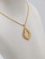 آویز طلا گل گندم - Image 2