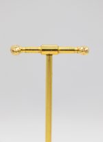 گوشواره میخی گوی تراش خورده