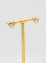 گوشواره میخی قلب - Image 2