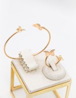 ست بنگل و انگشتر پروانه - Image 2