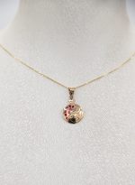 آویز طلا انار با حک نوشته (یلدای منی) - Image 2