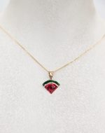 آویز طلا هندونه - Image 2