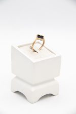 انگشتر ونکلیف سنگ مشکی