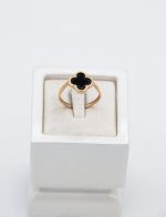 انگشتر ونکلیف سنگ مشکی - Image 2