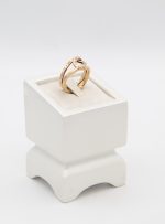 انگشتر پفکی گره