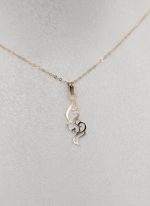 آویز طلا لیزری مادر - Image 2