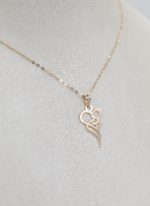 آویز طلا لیزری مادر