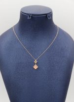 گردنبند ونکلیف سنگ صورتی - Image 2