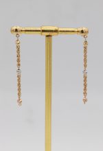 گوشواره آویزی گوی و طنابی - Image 2