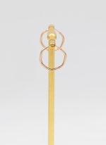 گوشواره حلقه ای شیش ضلعی - Image 3