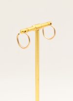 گوشواره حلقه ای شیش ضلعی