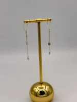 گوشواره آویزی سکه ای - Image 3