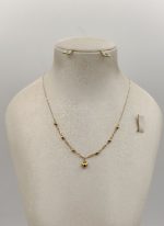 گردنبند مینیمال گوی و قلب - Image 3