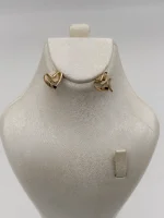 گوشواره میخی طرح قلب گرازیلا - Image 3