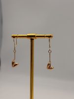 گوشواره آویز قلب سه بعدی - Image 3